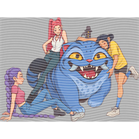 Demon Hunter Girls-LM 353